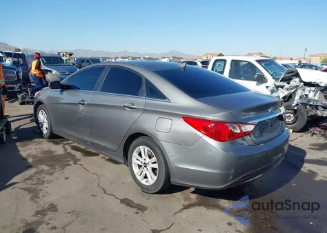 2012 Hyundai Sonata Gls из США, поврежденный, VIN 5NPEB4AC4CH478607